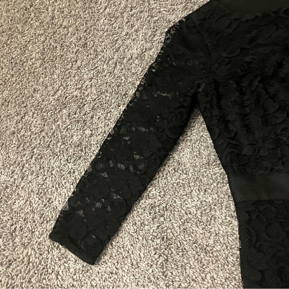 Black Lace Dress - Picture 4 of 9